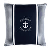 Paloma Yacht Club 55x55cm Filled Cushion Navy