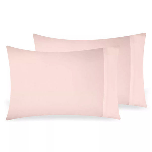 Bamboo Eco 400THC Standard Pillowcase Pair Blush