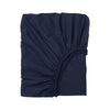 Bamboo Eco 400THC Cotton Fitted Sheet Range Navy