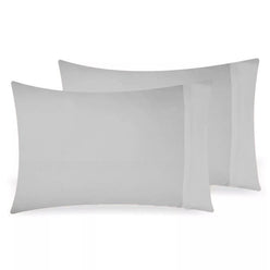 Bamboo Eco 400THC Standard Pillowcase Pair Grey