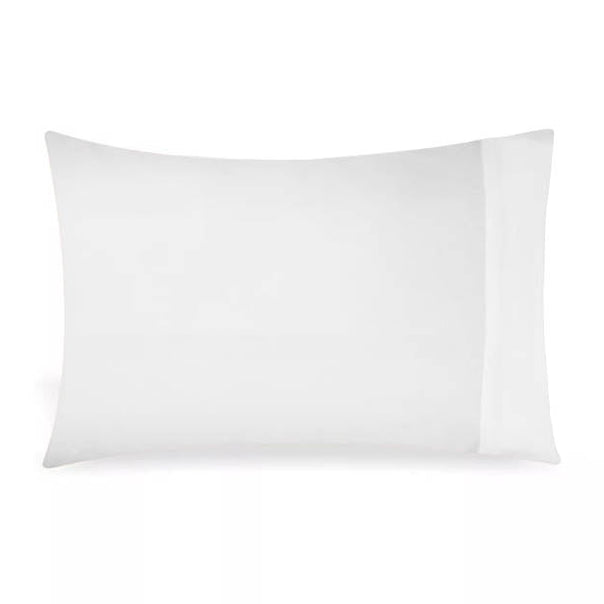 Bamboo Eco 400THC Cotton Queen Pillowcase White