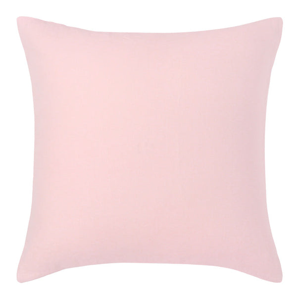 Stonewashed French Linen Quilt Cover Set Range Blush