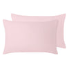 Stonewashed French Linen Standard Pillowcase Pair Blush