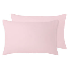 Stonewashed French Linen Standard Pillowcase Pair Blush