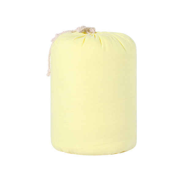 Stonewashed French Linen Coverlet Set Range Butter