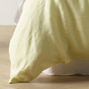 Stonewashed French Linen Quilt Cover Set Range Butter