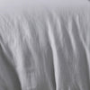 Stonewashed French Linen Quilt Cover Set Range Dove Grey