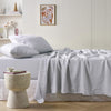 Stonewashed French Linen Mega Sheet Set Range Dove Grey