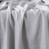 Stonewashed French Linen Mega Sheet Set Range Dove Grey
