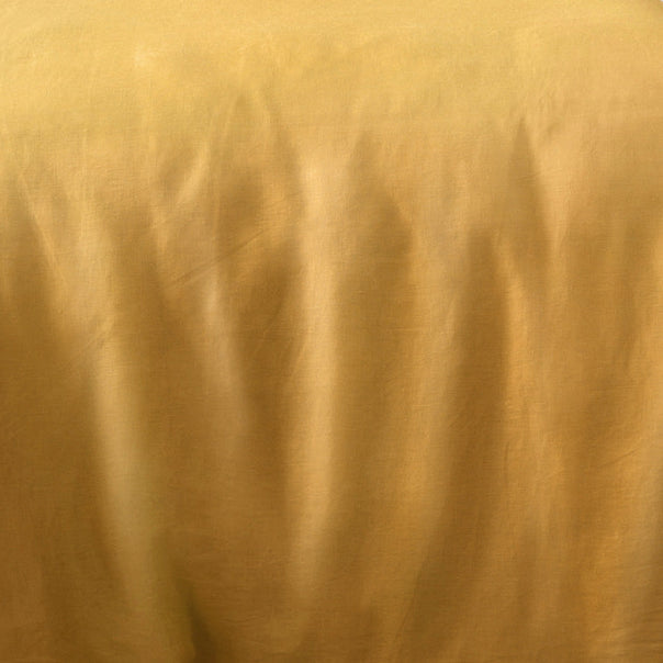 Stonewashed French Linen Quilt Cover Set Range Ochre