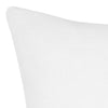 Stonewashed French Linen European Pillowcase White