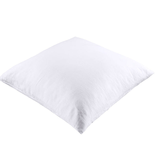 French Linen European Pillowcase White