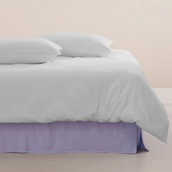 Stonewashed French Linen Valance Range Lilac