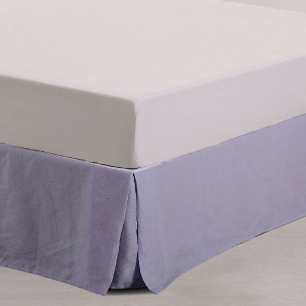 Stonewashed French Linen Valance Range Lilac