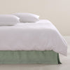 Stonewashed French Linen Valance Range Sage
