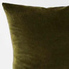 Luxury Velvet 50x50cm Filled Cushion Khaki