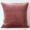 Luxury Velvet 50x50cm Filled Cushion Mahogany