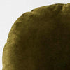 Luxury Velvet 55cm Round Filled Cushion Khaki
