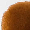 Luxury Velvet 55cm Round Filled Cushion Tobacco