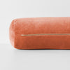 Luxury Velvet 18x60cm Filled Cushion Brandy