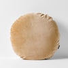 Luxury Velvet 55cm Filled Round Cushion Cashew