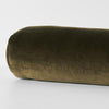 Luxury Velvet 18x60cm Filled Cushion Khaki
