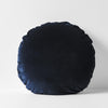 Luxury Velvet 55cm Filled Round Cushion Slate