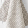 Waffle 580GSM Cotton Bath Towel Range Natural