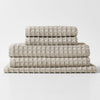 Waffle 840GSM Cotton Bath Mat Natural