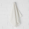 Waffle 580GSM Cotton Bath Towel Range White
