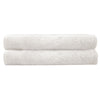2 Piece Elvire 600GSM Cotton Bath Sheet Towel Set Ivory