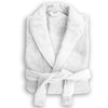 Microplush Bath Robe Range White