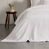 Evora Coverlet Set Range White