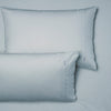 Heston 300THC Cotton Percale Fitted Sheet Combo Set Range Steel Blue