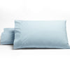 Heston 300THC Cotton Percale Sheet Set Range Steel Blue