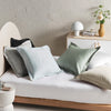 Hotel Augusta 500THC Cotton Sateen European Pillowcase Taupe