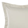 Hotel Augusta 500THC Cotton Sateen European Pillowcase Taupe