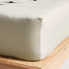 Hotel Augusta 500THC Cotton Sateen Fitted or Flat Sheet Range Taupe