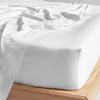 Hotel Augusta 500THC Cotton Sateen Sheet Set Range White