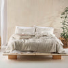 Nimes Linen Queen to King Coverlet Natural