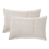 Nimes Linen Standard Pillowsham Pair Natural