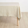 Nimes Linen Square Tablecloth Natural