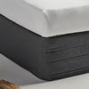 Vienna 300THC Cotton Quilted Valance Range Charcoal