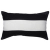 Big Stripe 30x50cm Filled Cushion Black