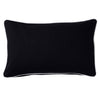 Canvas 30x50cm Filled Cushion Black