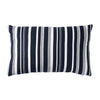 Capri Stripes 30x50cm Filled Cushion Navy