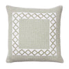 Jacquard Luxe 50x50cm Filled Cushion Sage