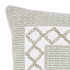 Jacquard Luxe 50x50cm Filled Cushion Sage