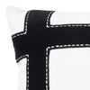 Linen Soho 30x50cm Filled Cushion White