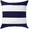 Linen Stripe 50x50cm Filled Cushion Navy